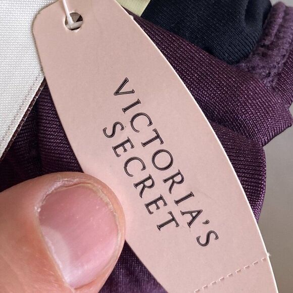 Perry Ellis x Victoria's Secret Bikini Top Plum Color Size Medium NWT $64 Swim - Picture 6 of 6